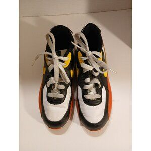 Nike Air Max 90 LTR White Black Crimson Running Shoes - Size 3Y - 833414-120